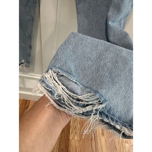 AGOLDE 90’s Straight Distressed Jeans Size 25 - Picture 9 of 9